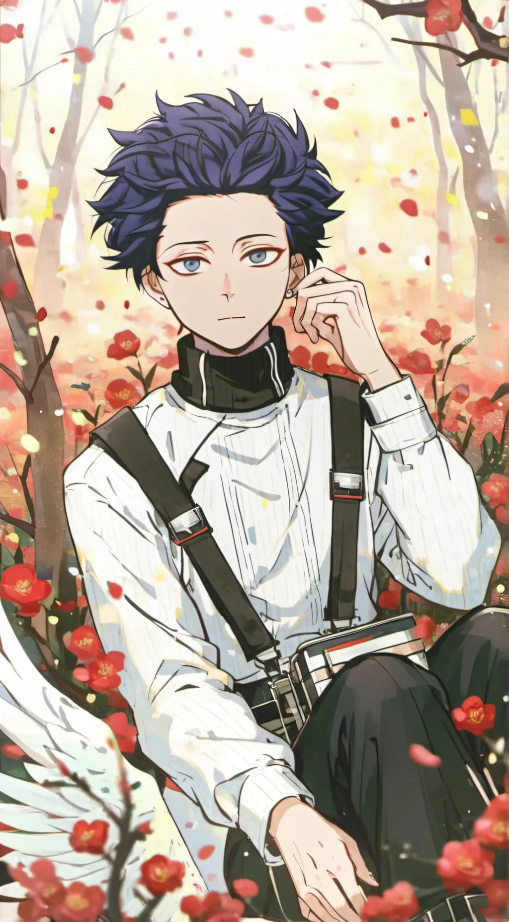 ai character: Hitoshi Shinsou background