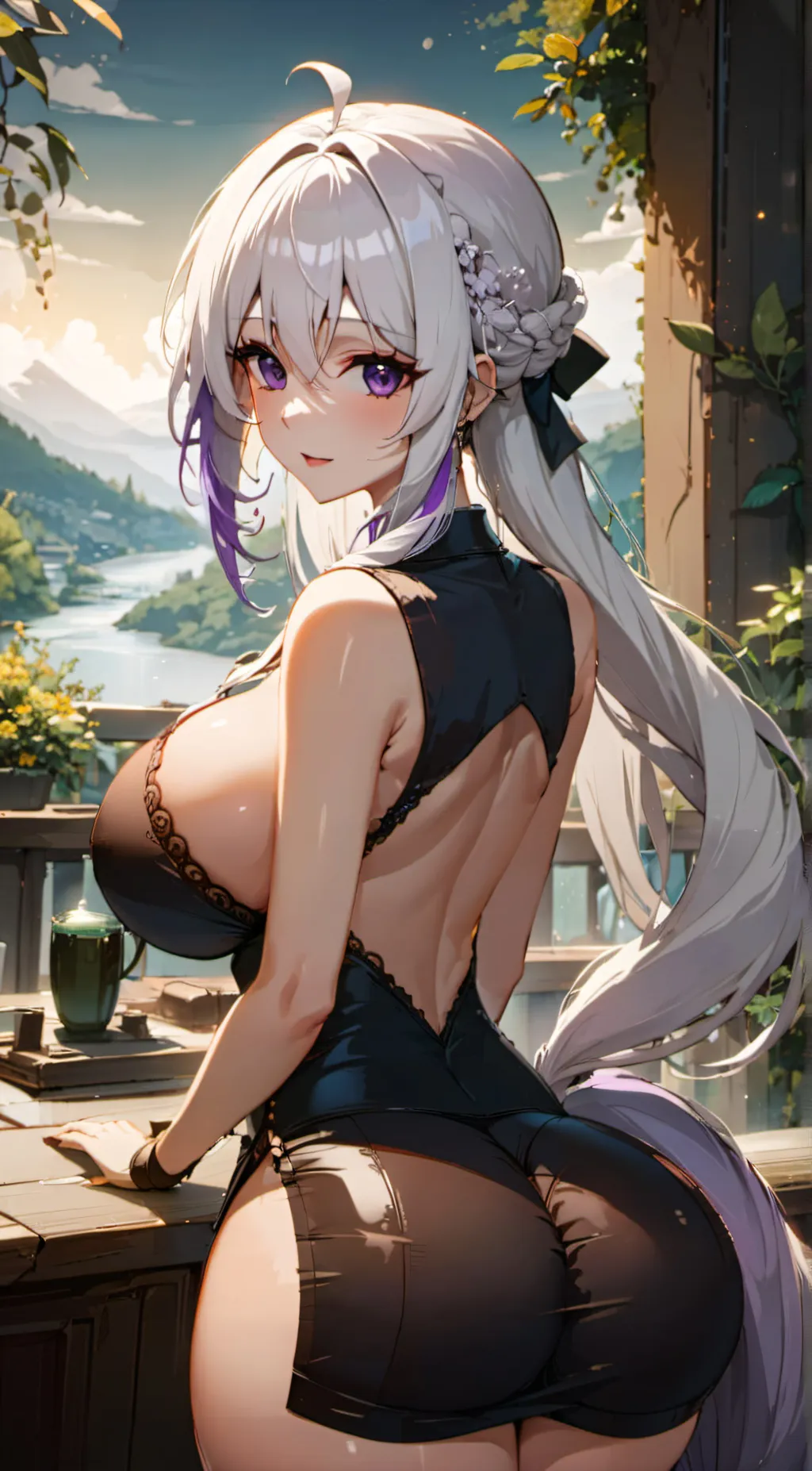 ai character: Lily background