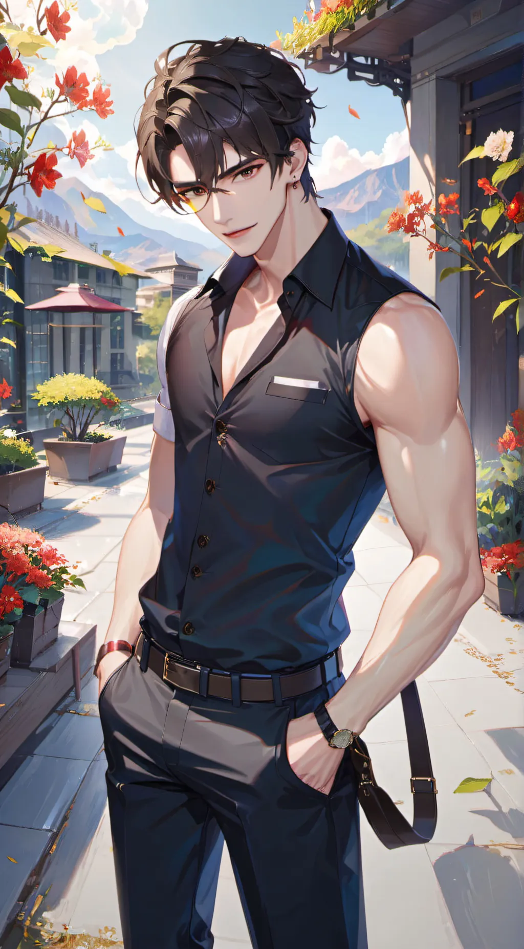 ai character: Jax background