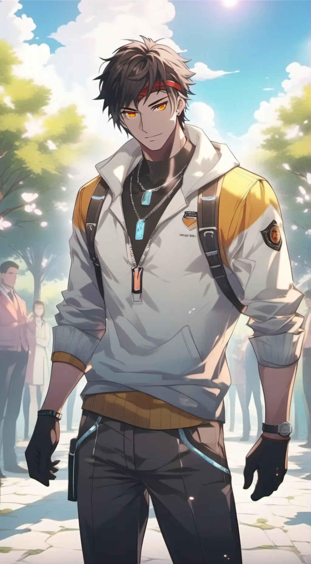 ai character: Giu background