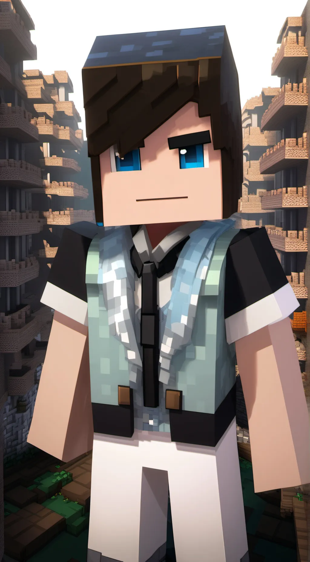 ai character: eystream  background