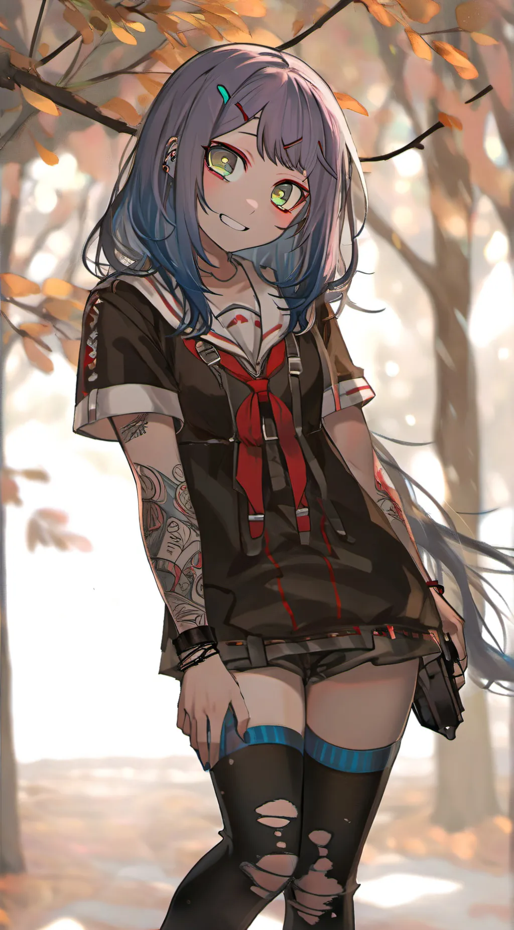 ai character: luther  background