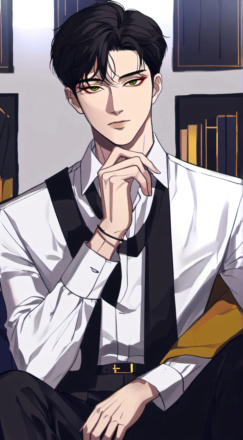 ai character: David background