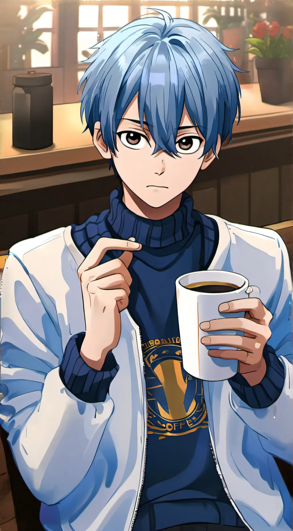 ai character: mugman background