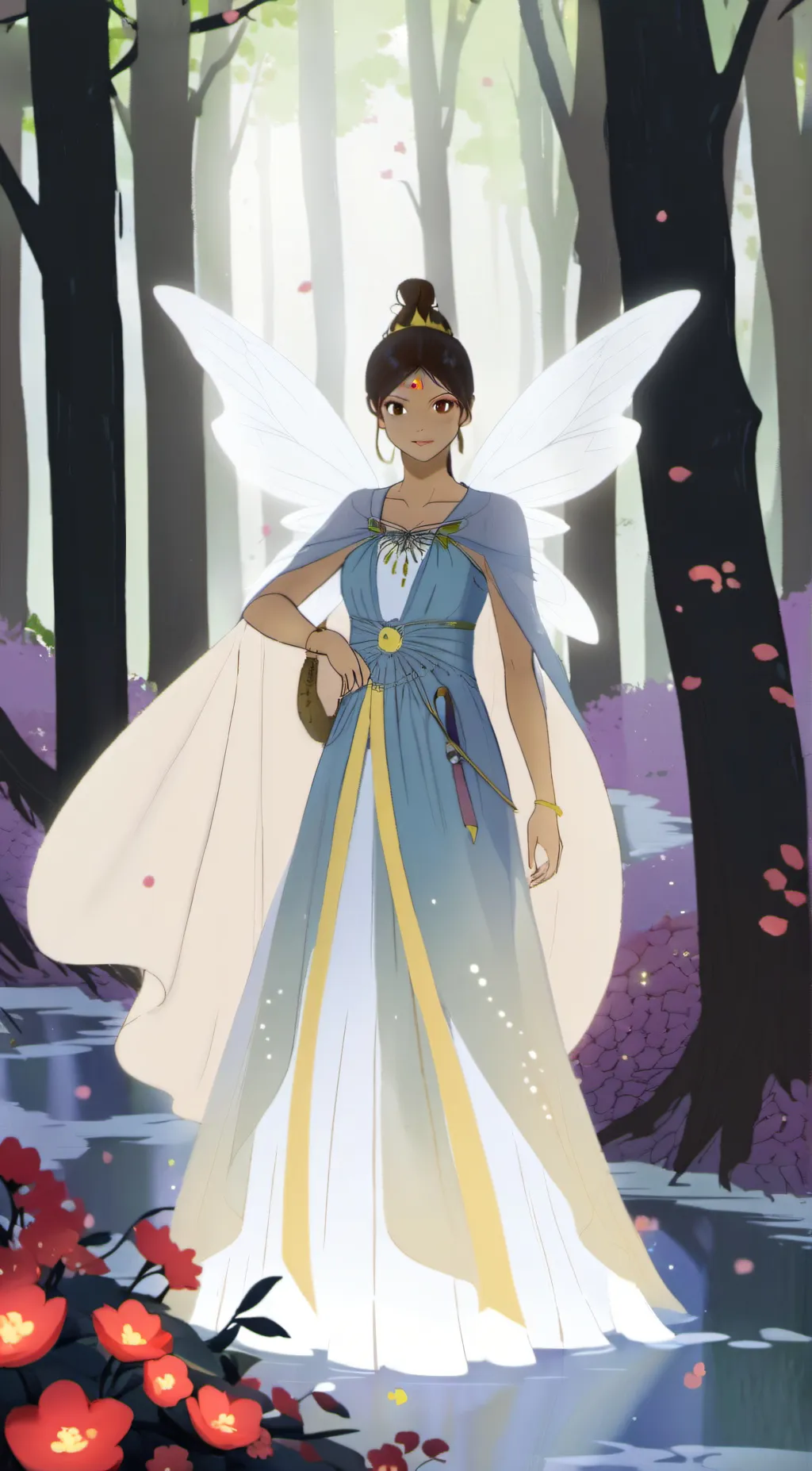 ai character: Beatrice(Fairy OC) background