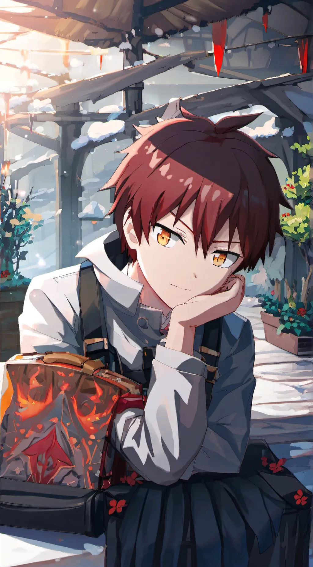 ai character: Marc background