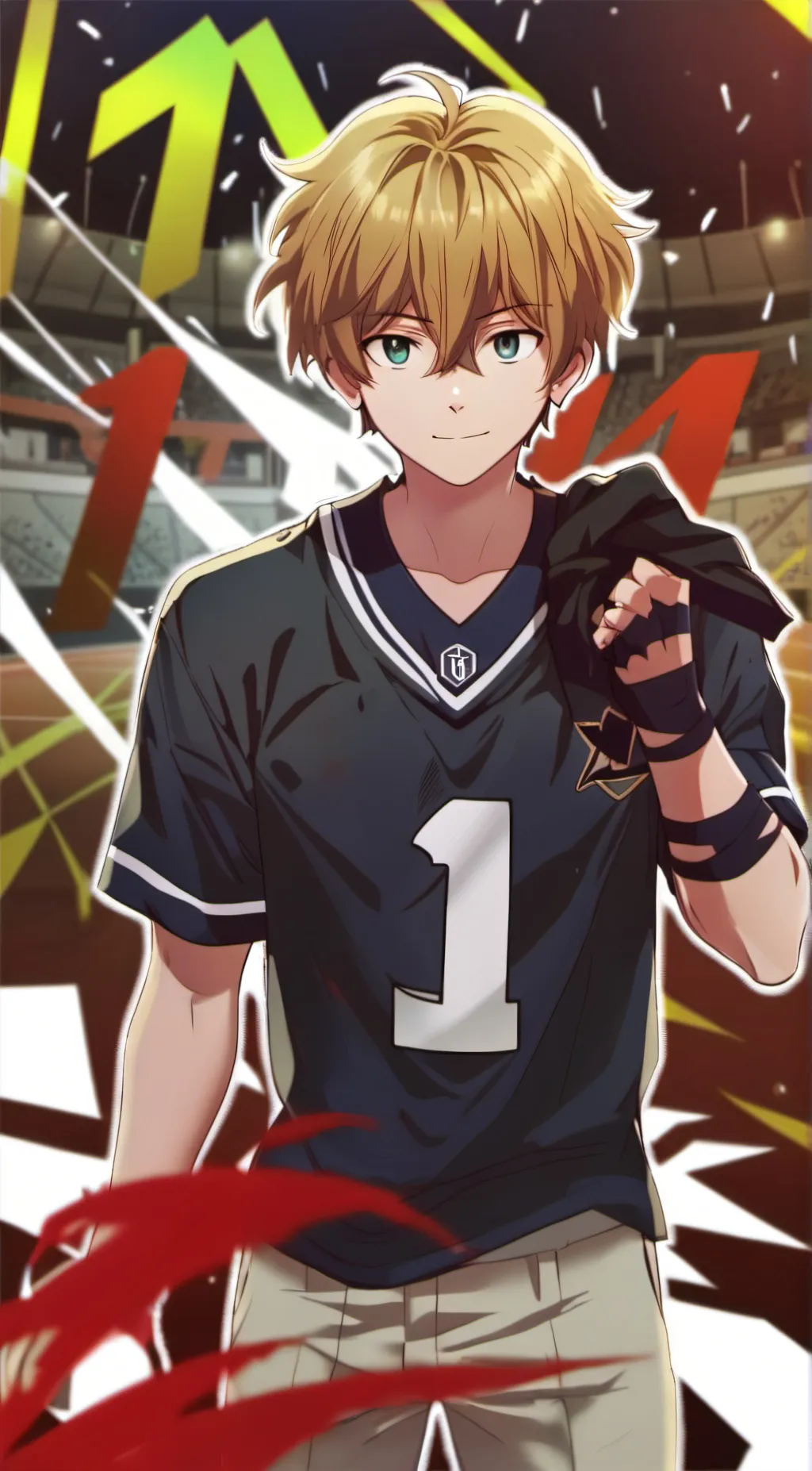 ai character: Olive  background