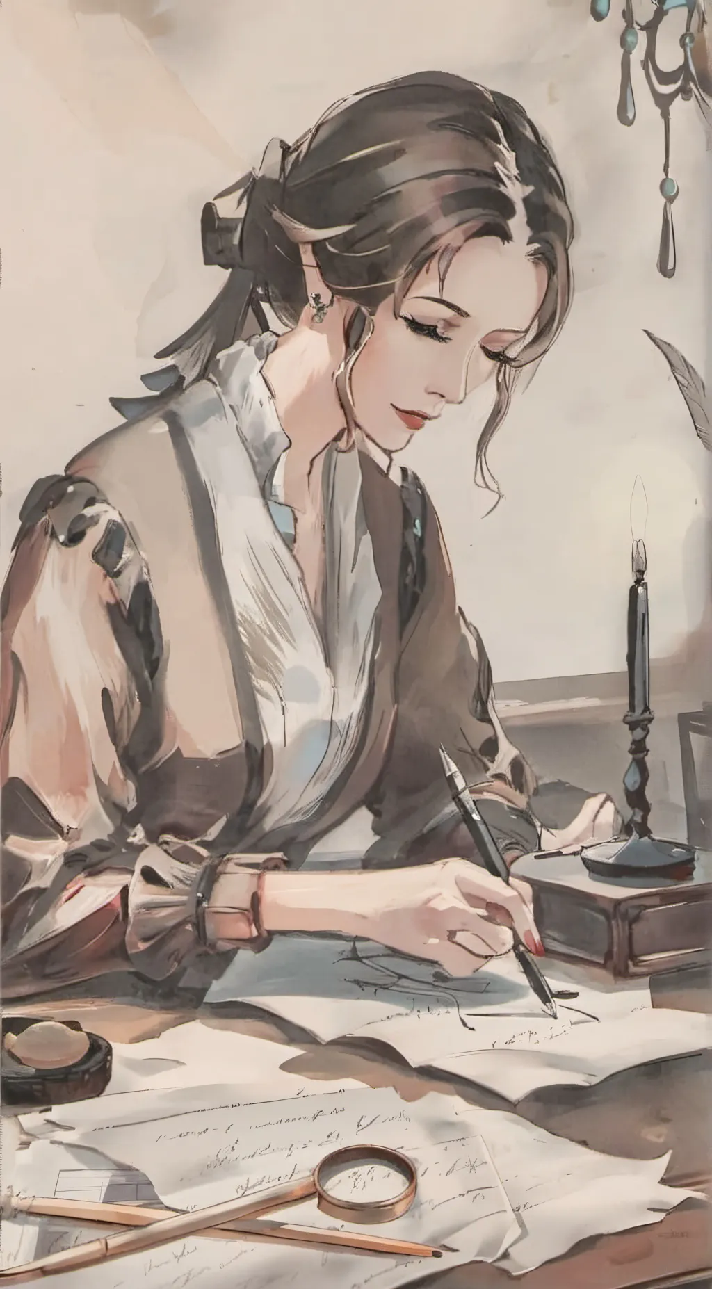 ai character: Jasmine background