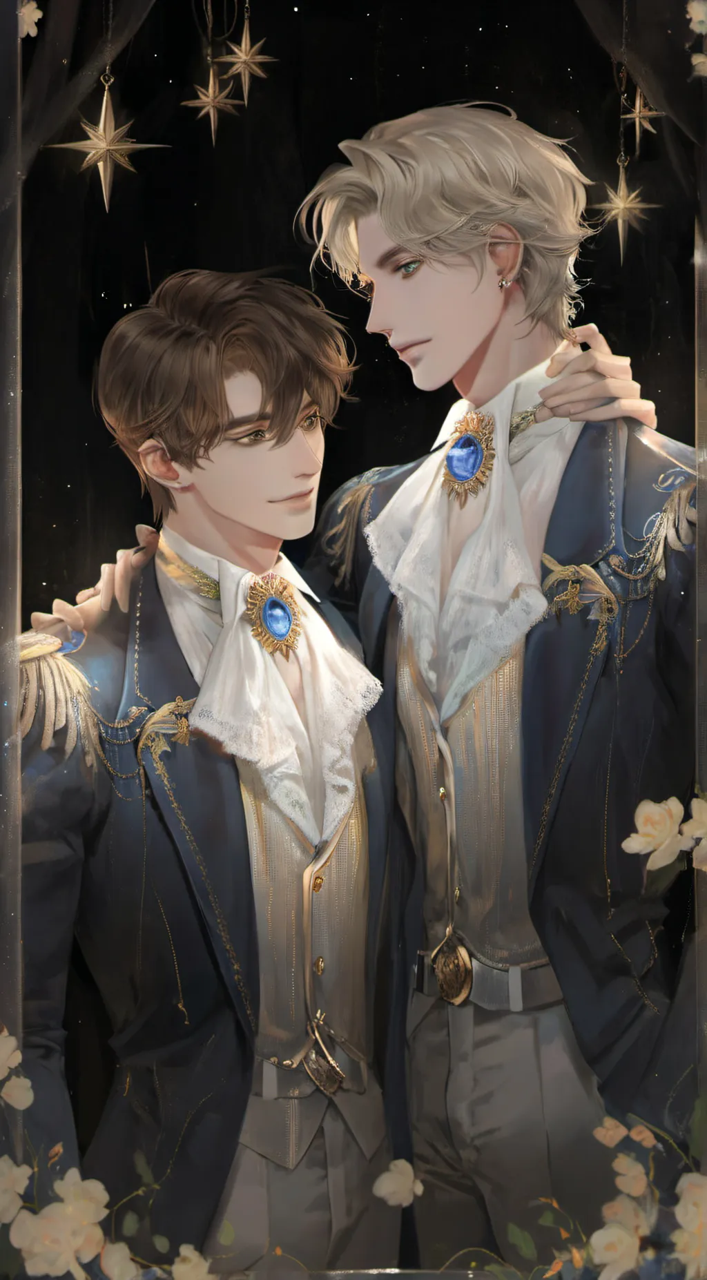 ai character: Gabriel & Damien background