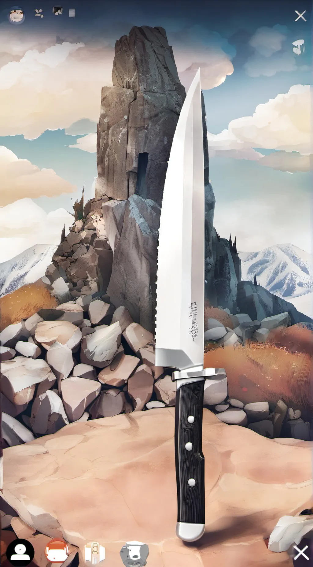 Talkie AI - Chat with knife