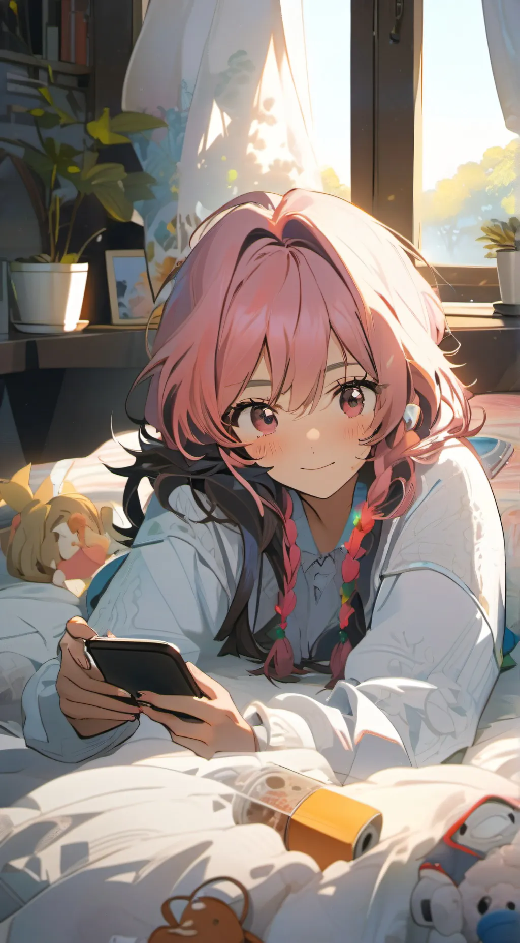 ai character: Rin background