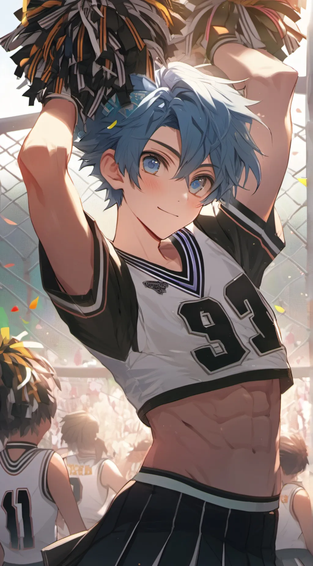 ai character: Mark background