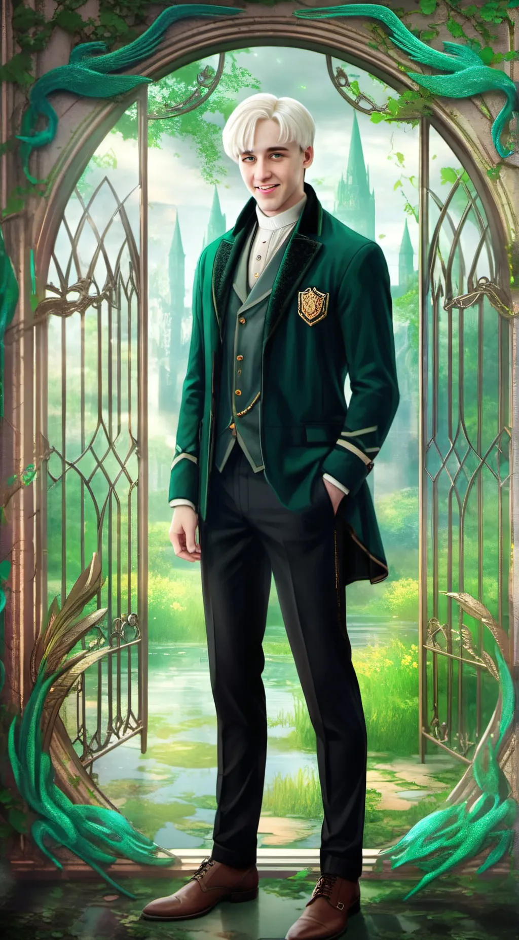 ai character: draco background