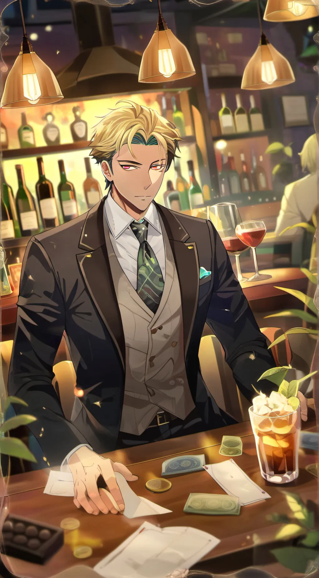 ai character: Jacob Clovaski background