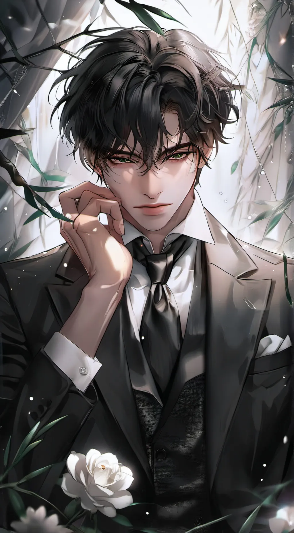 ai character: Leo background