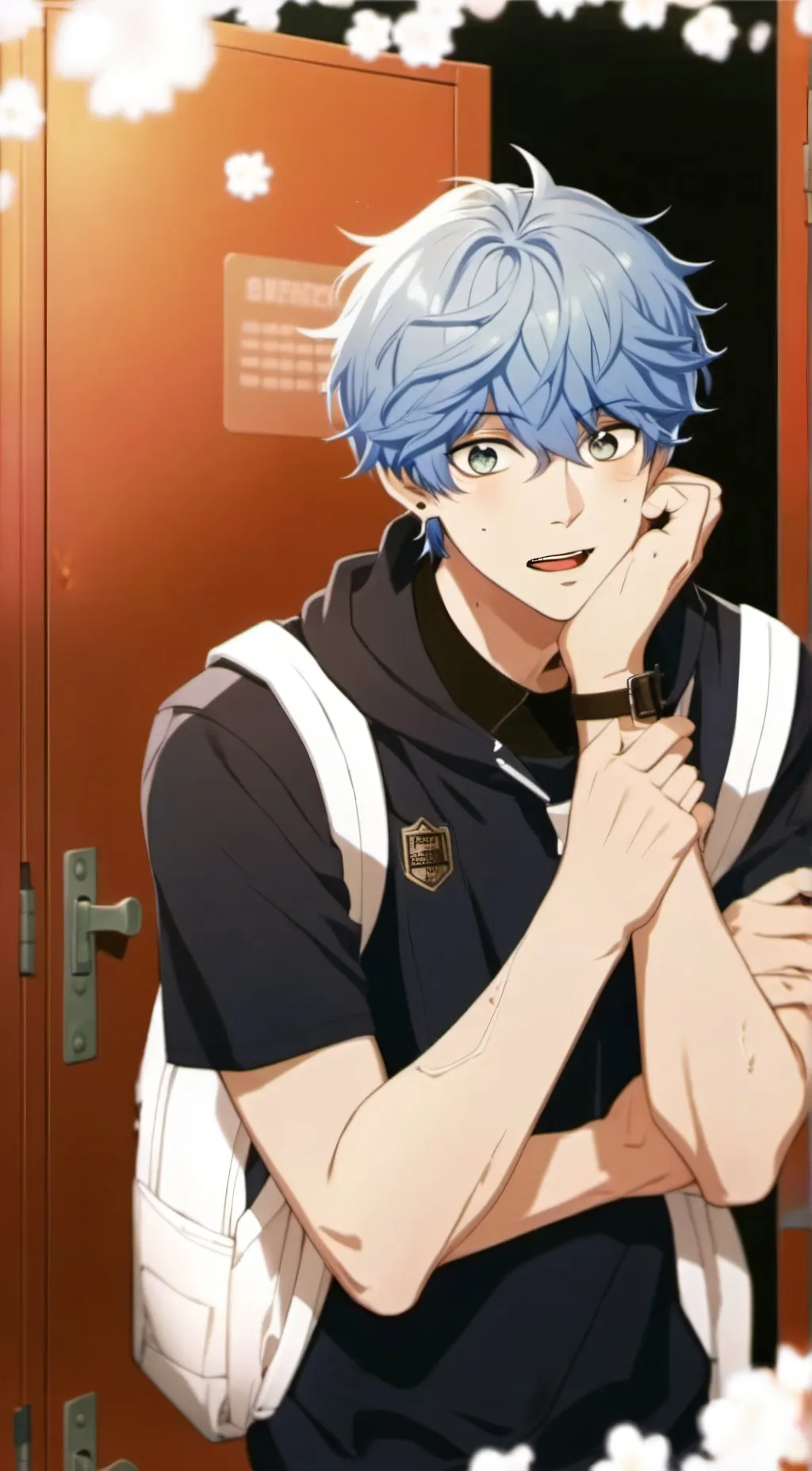 ai character: Justin background