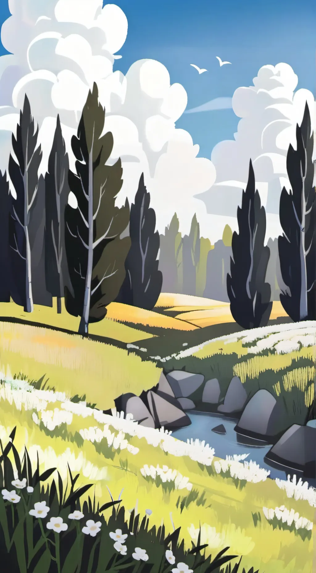 ai character: plants vs zombies background