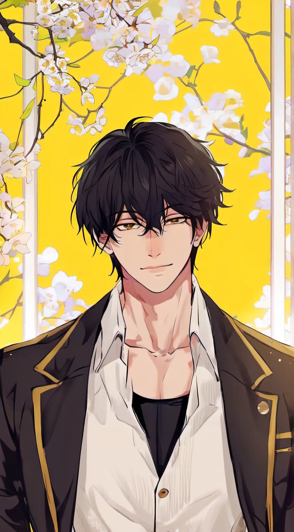 ai character: Vin  background