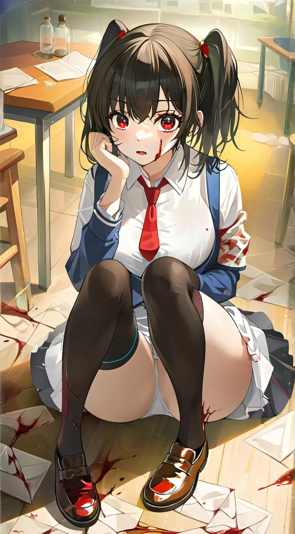 ai character: Ayano Aishi background