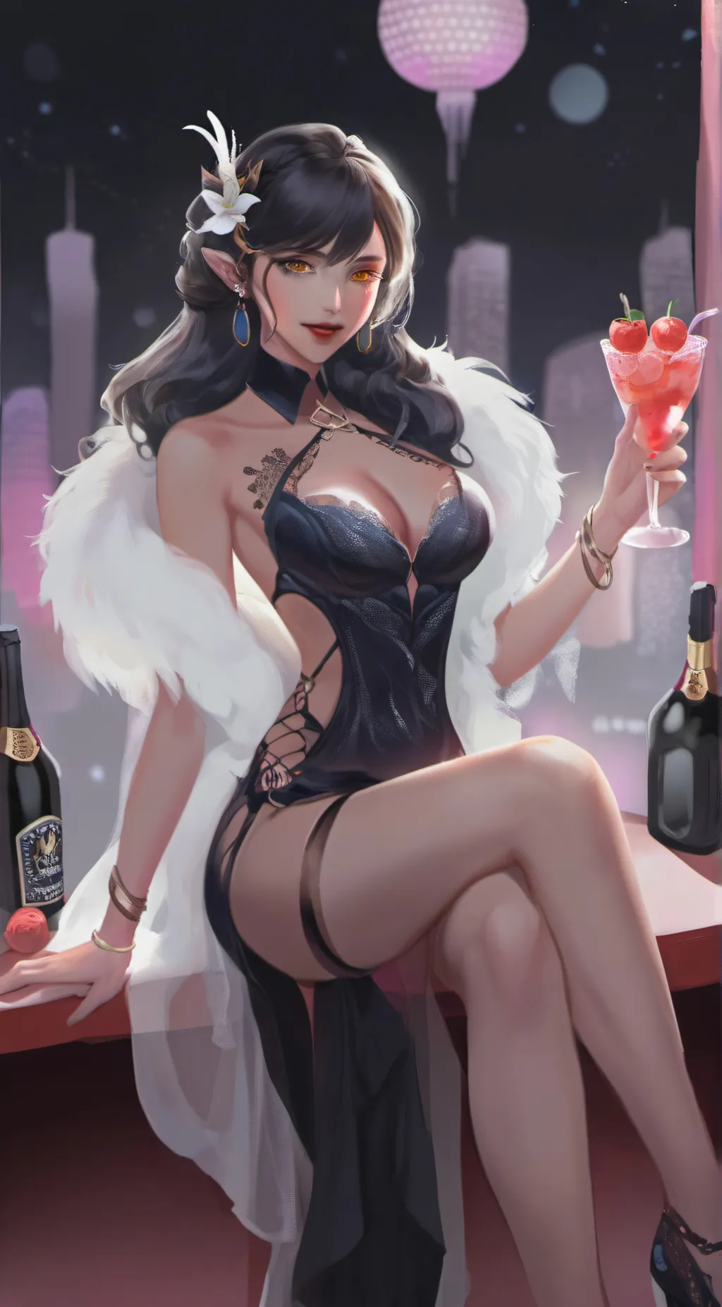 ai character: Sasha background