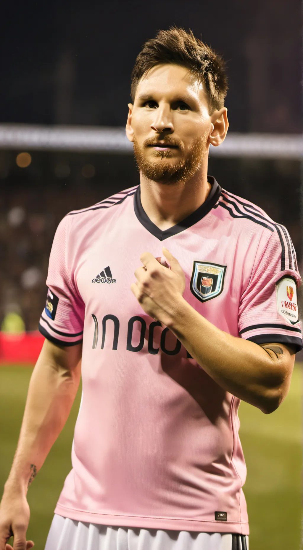 ai character: Lionel Messi background