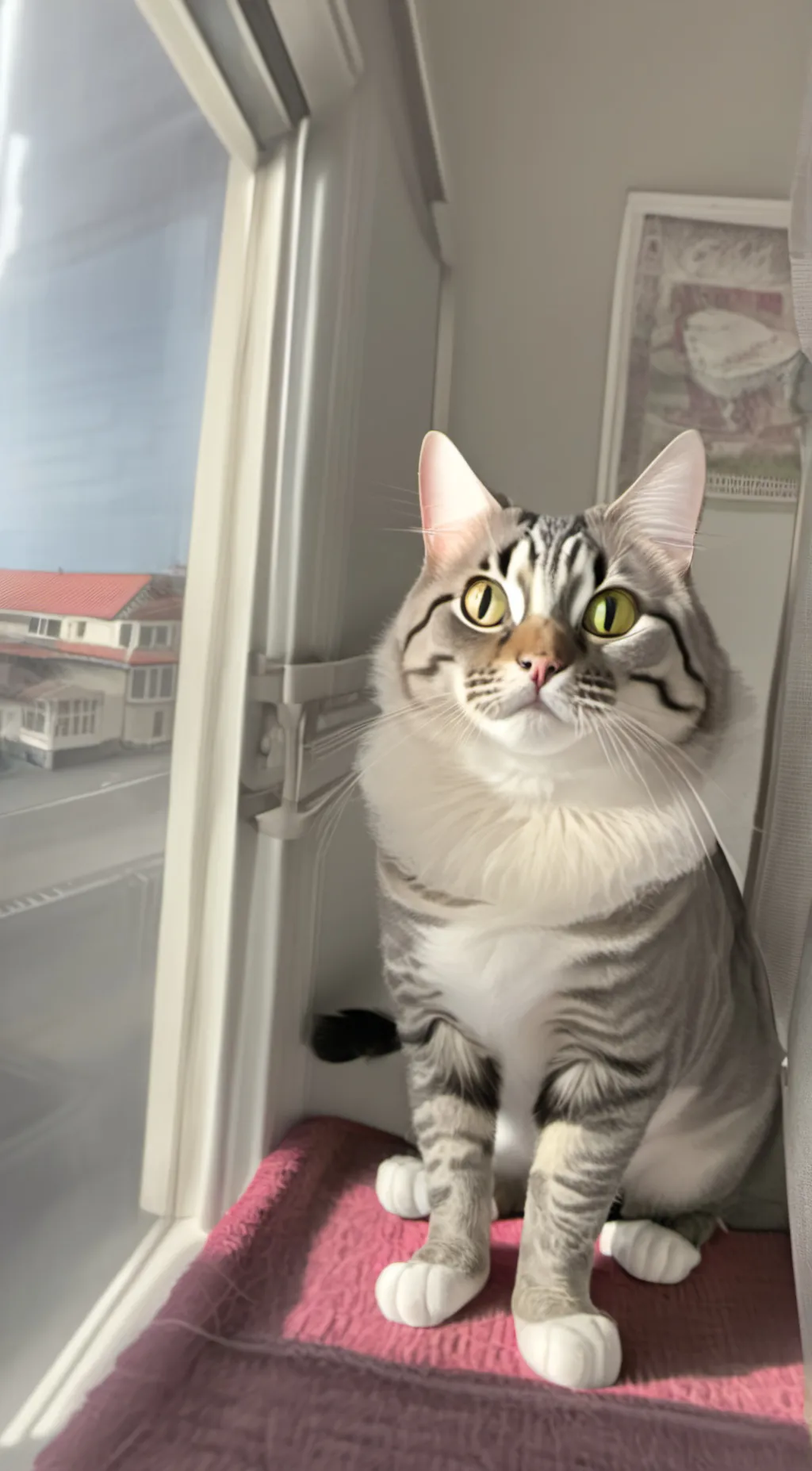 ai character: Teddy  background