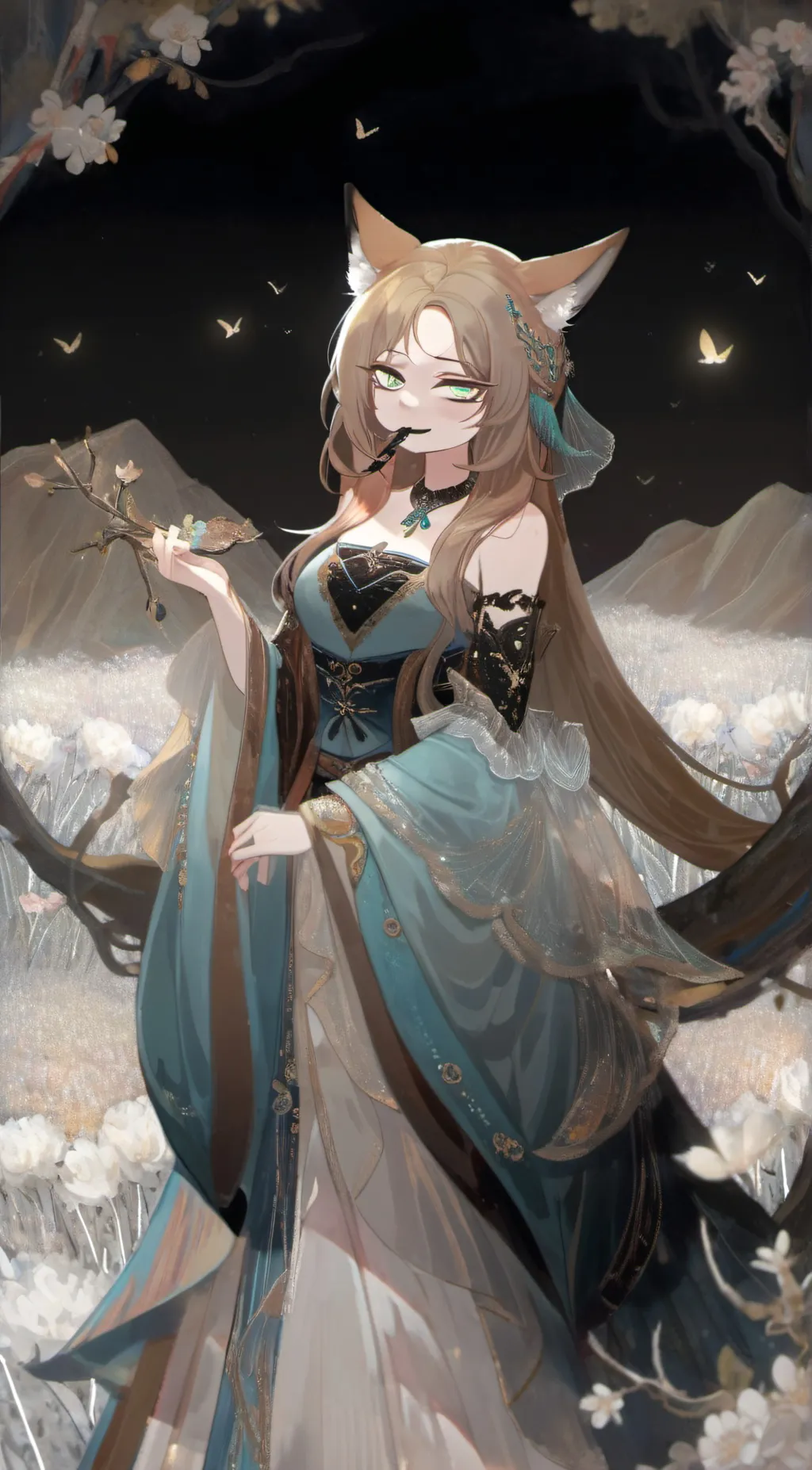 ai character: millie  background