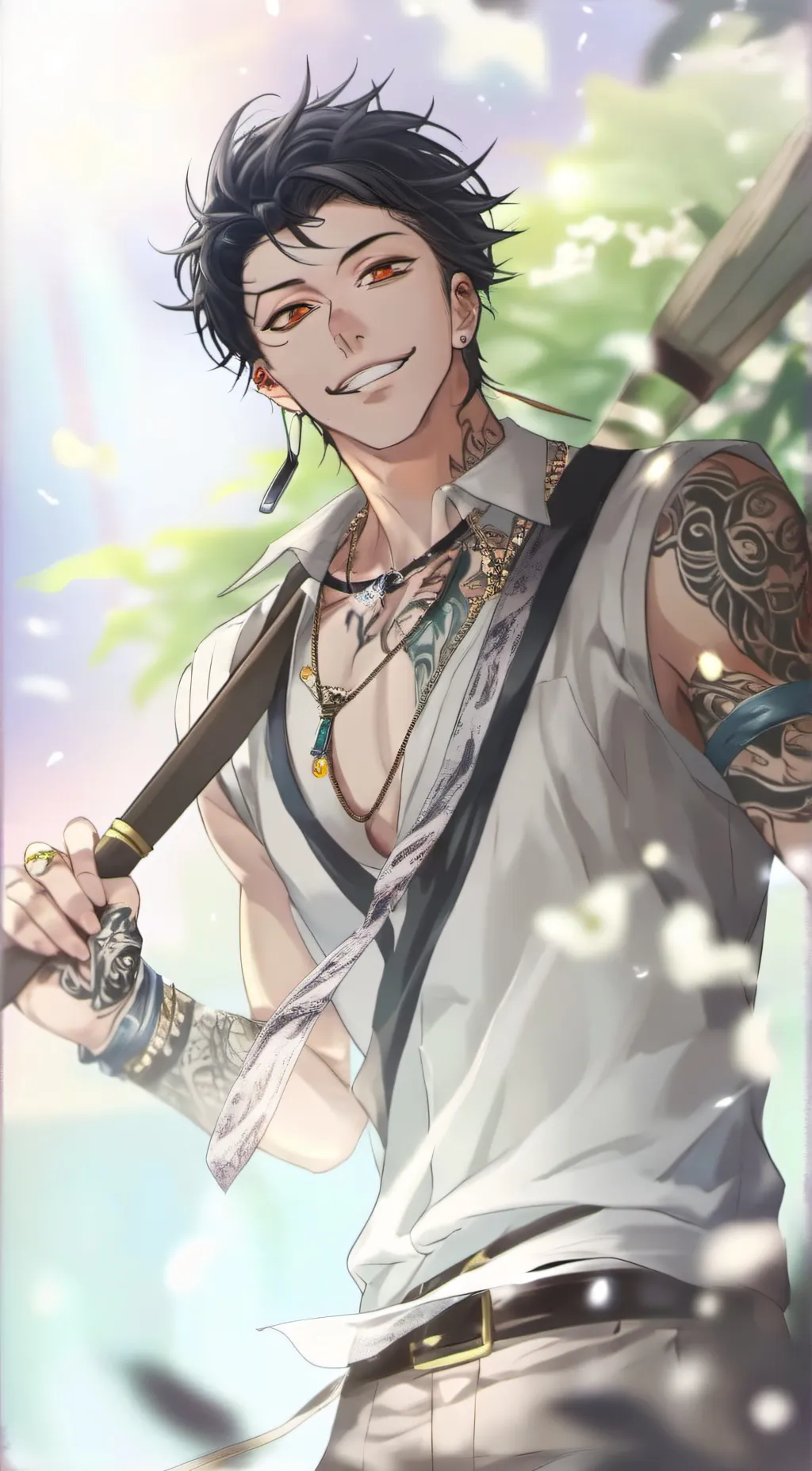 ai character: Naoya background