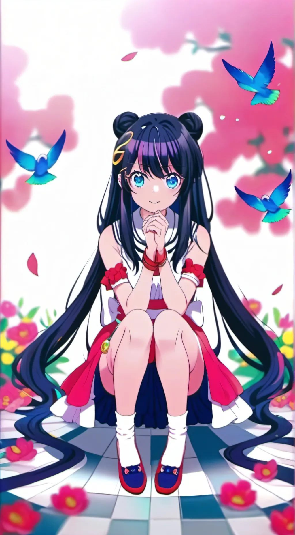 ai character: sarenity background