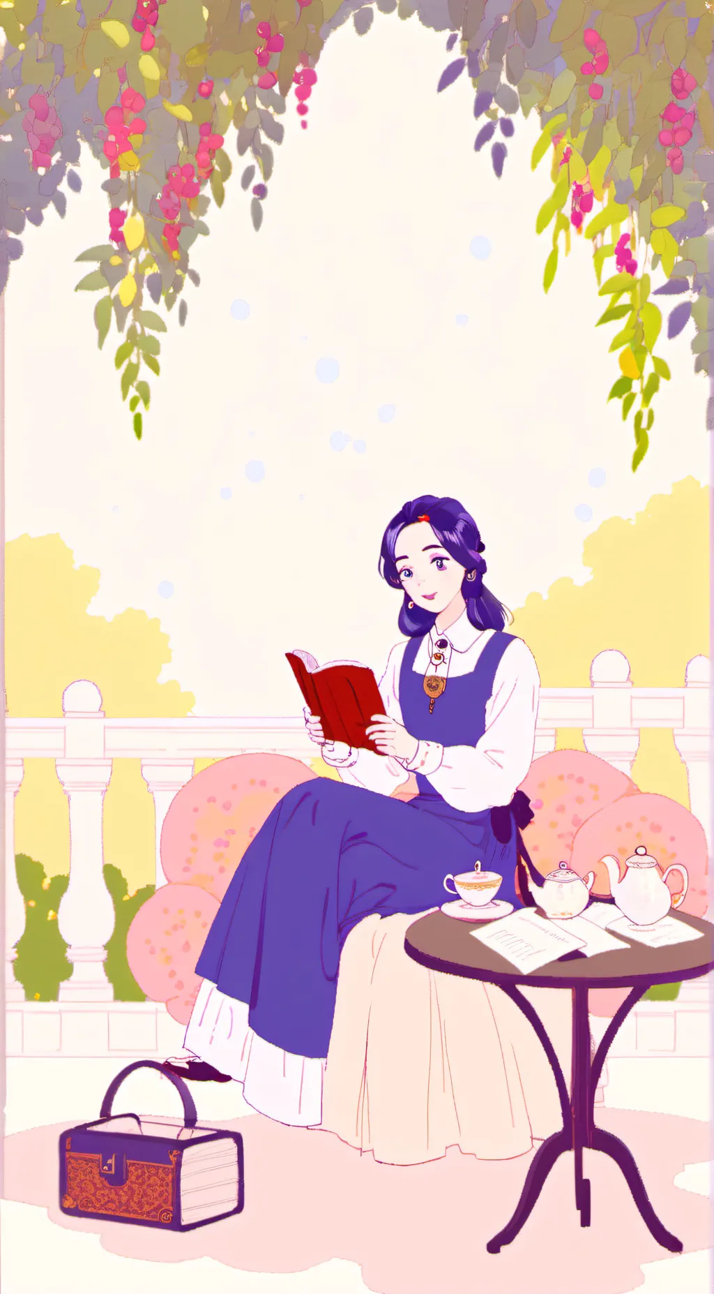 ai character: rarity  background