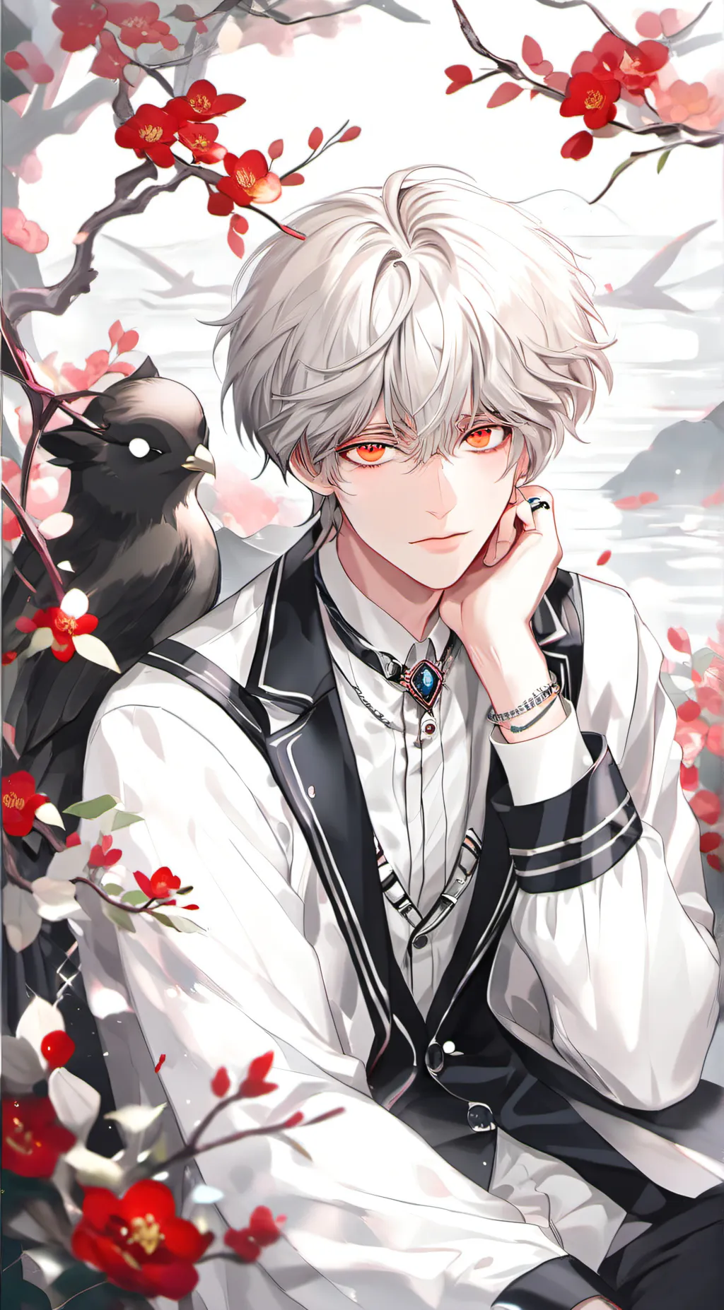 ai character: ✿leon✿ background