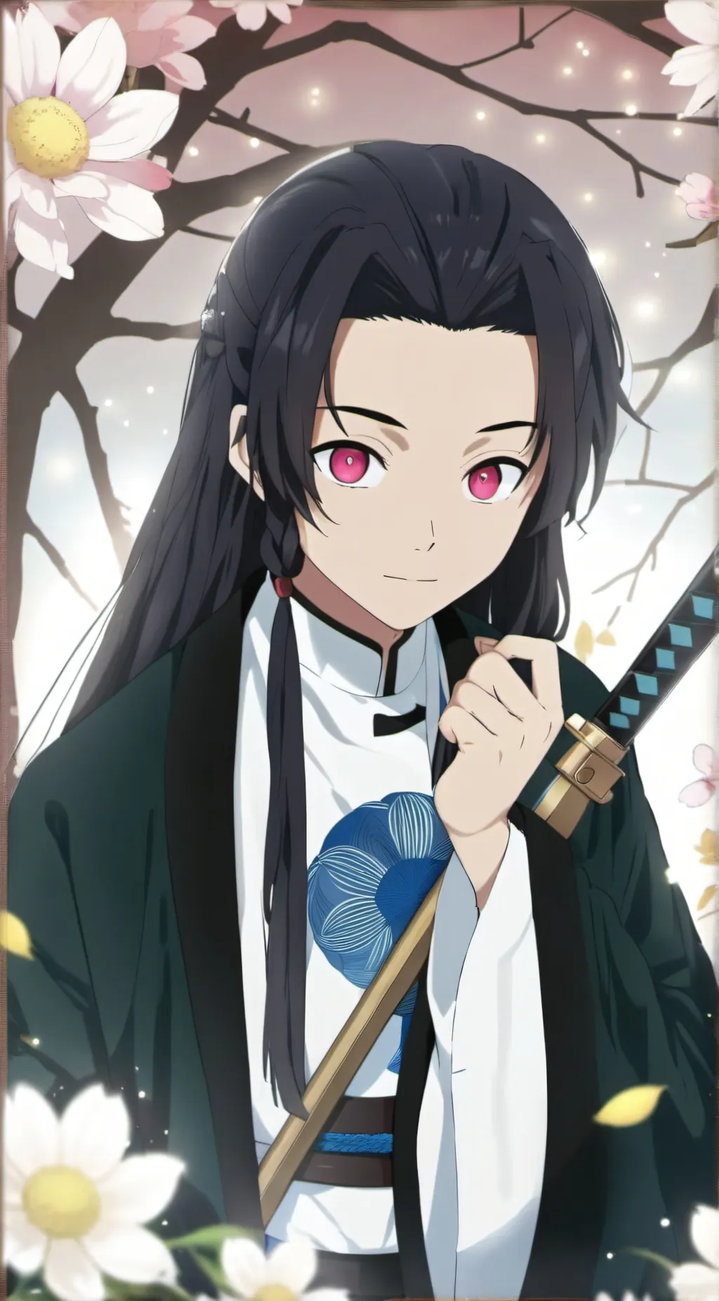 ai character: Demon slayer x y/n background