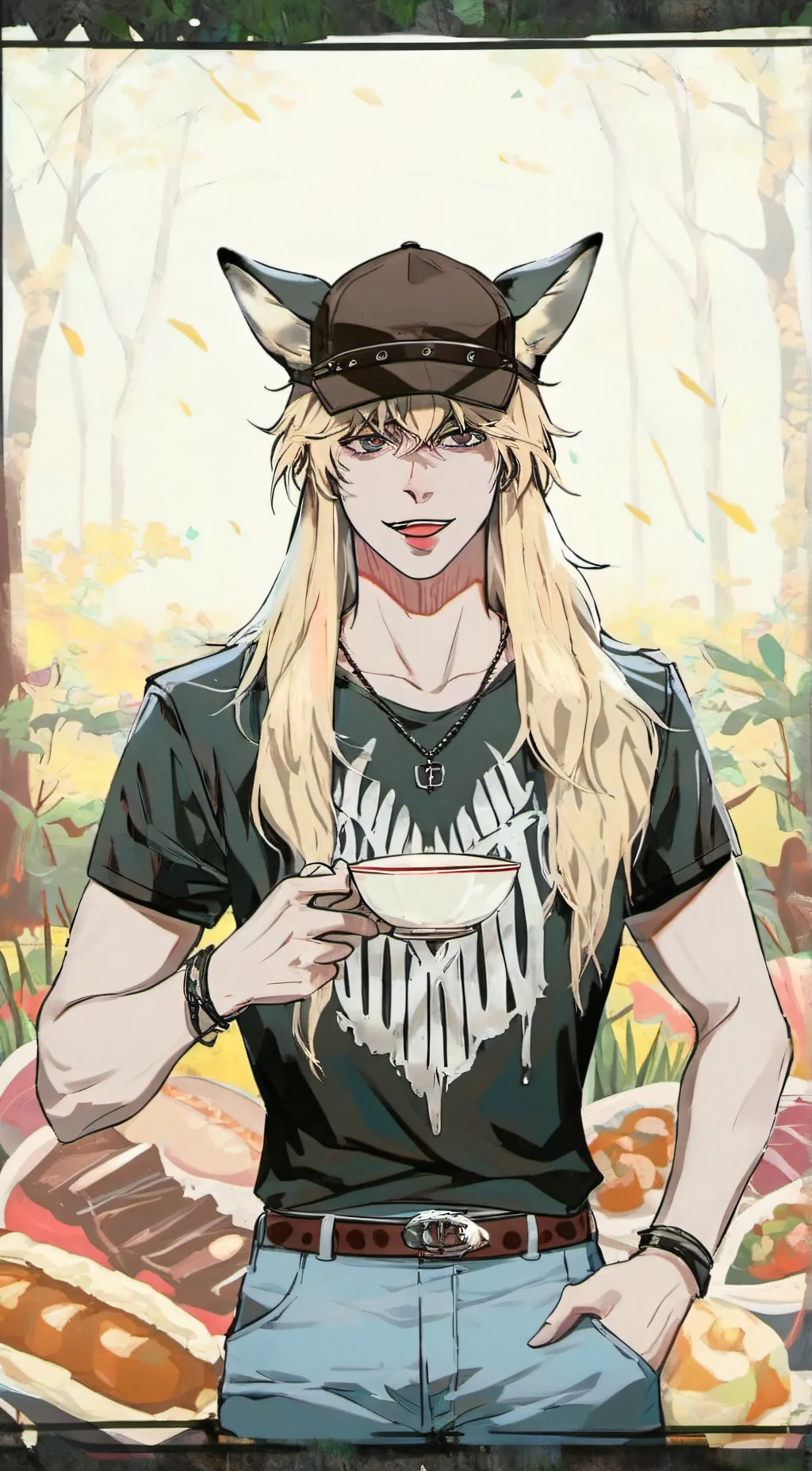 ai character: Aaron background