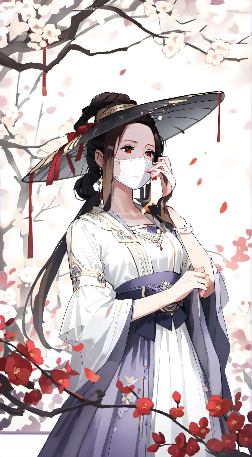 ai character: Christina (An OC) background