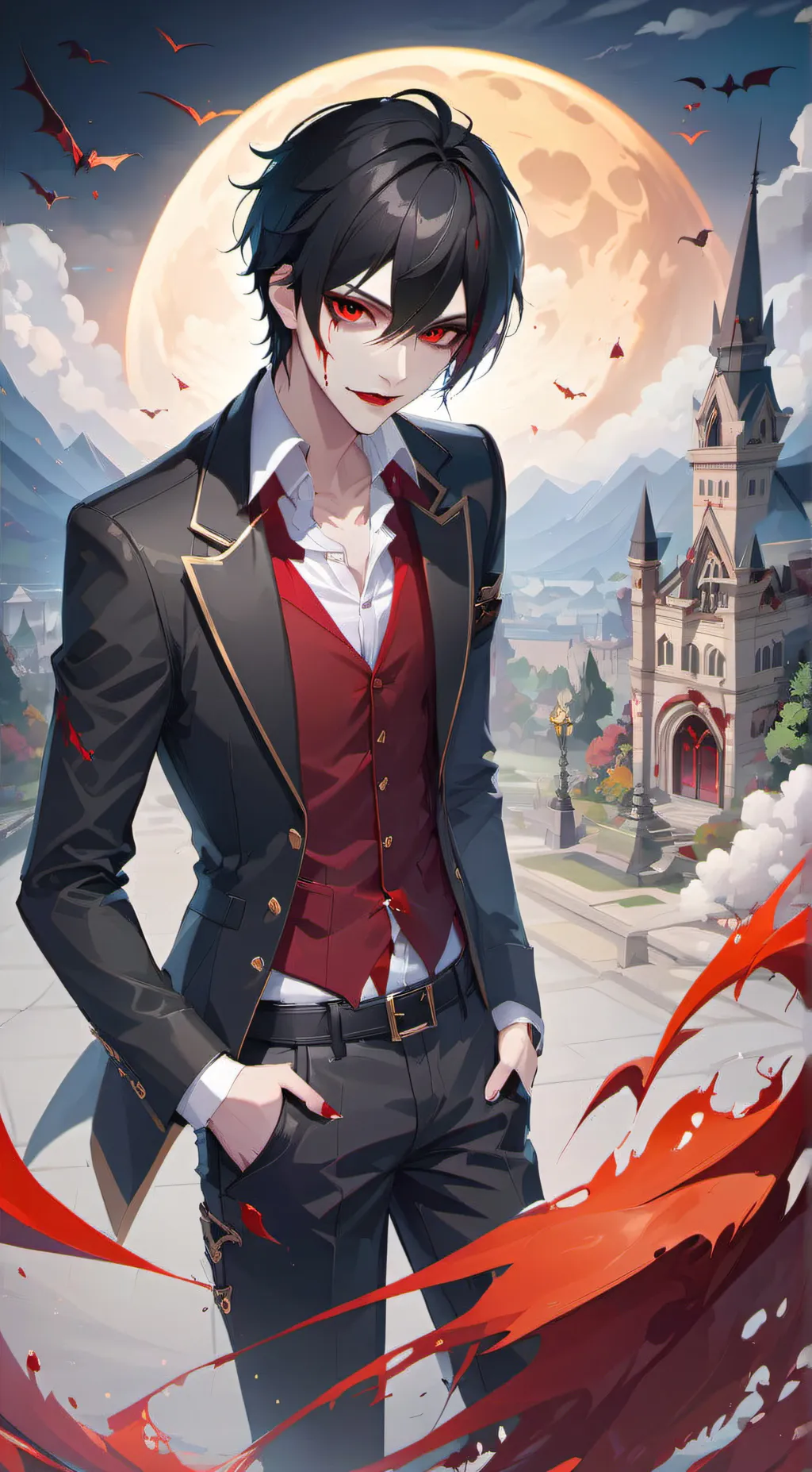 ai character: Zack background