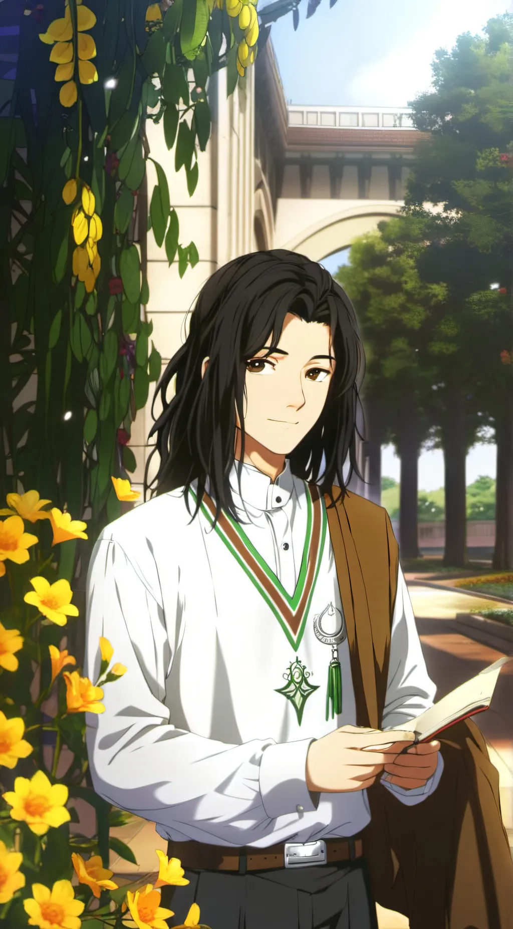 ai character: saifullah ahmed background