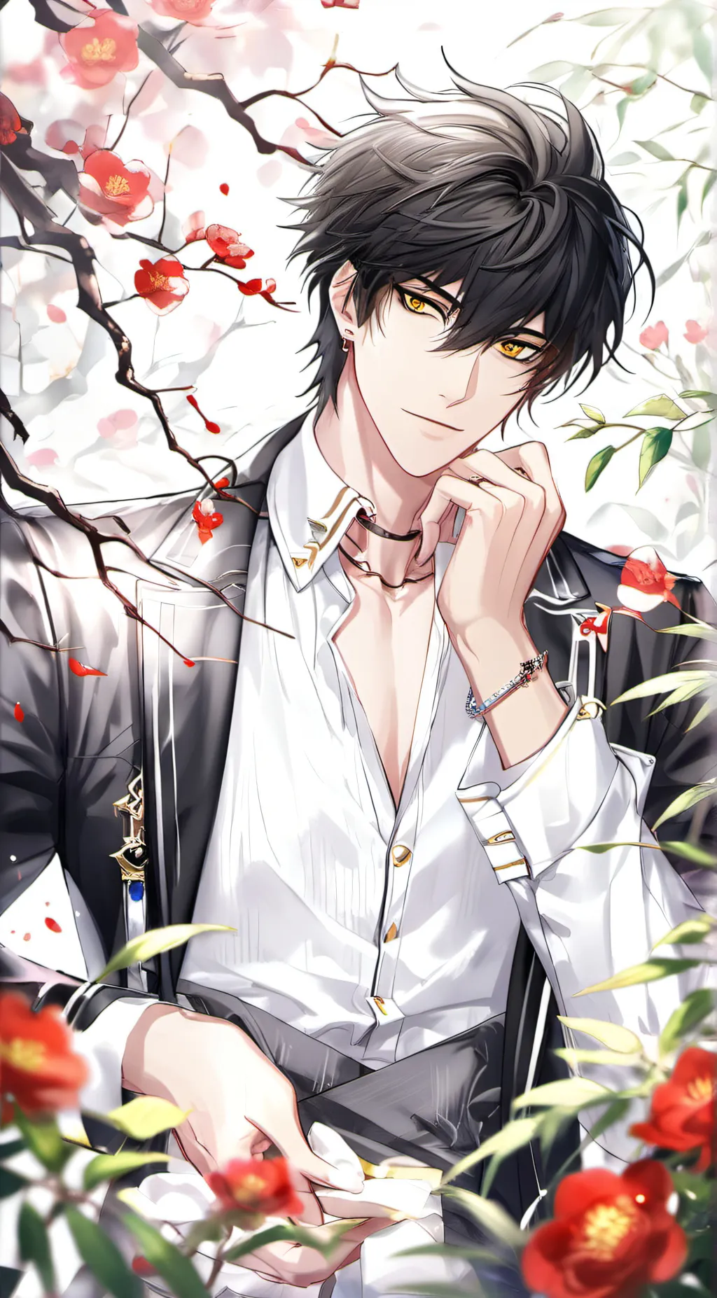 ai character: ^Sabastian^ background