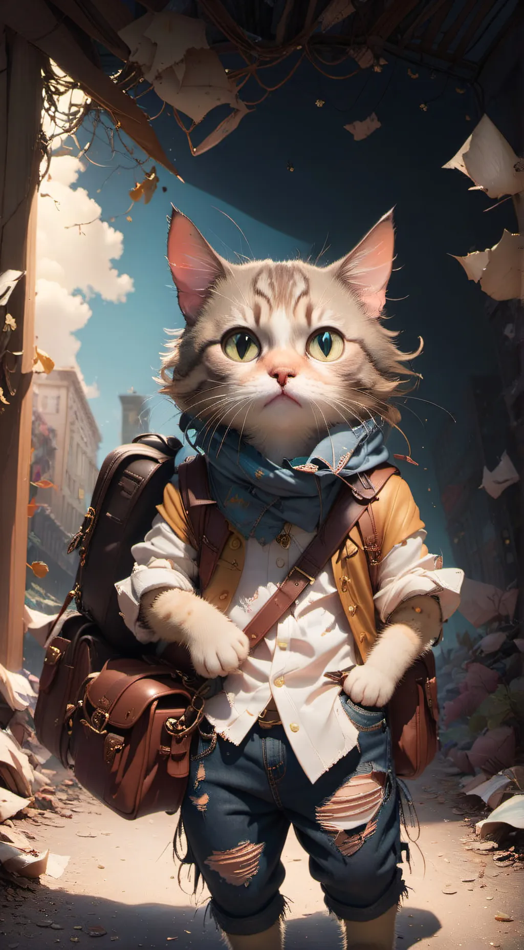 ai character: IDK you pick! background