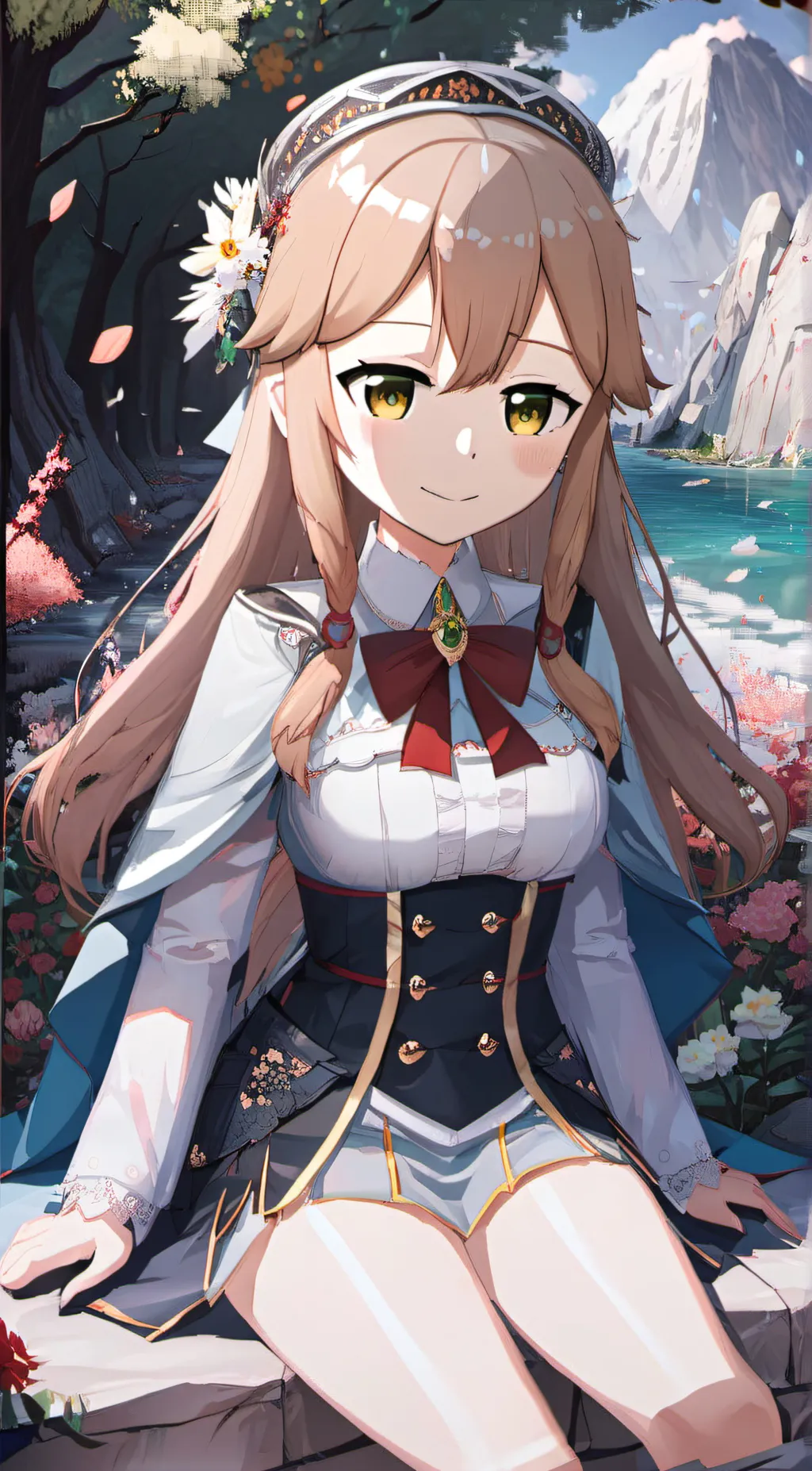 ai character: Melissa 01 background