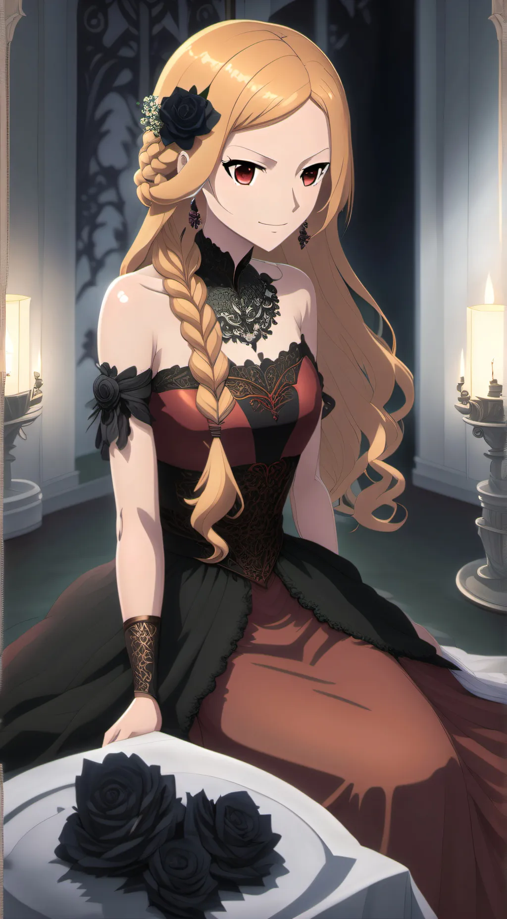 ai character: Priscilla Barielle background