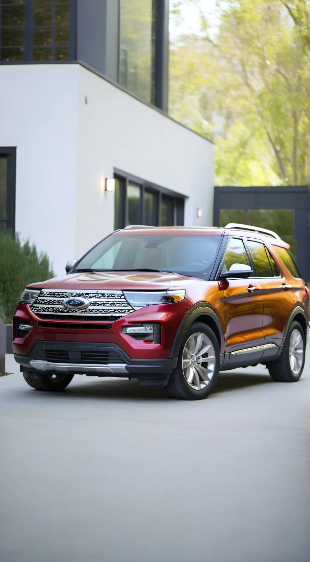 ai character: Ford Explorer background