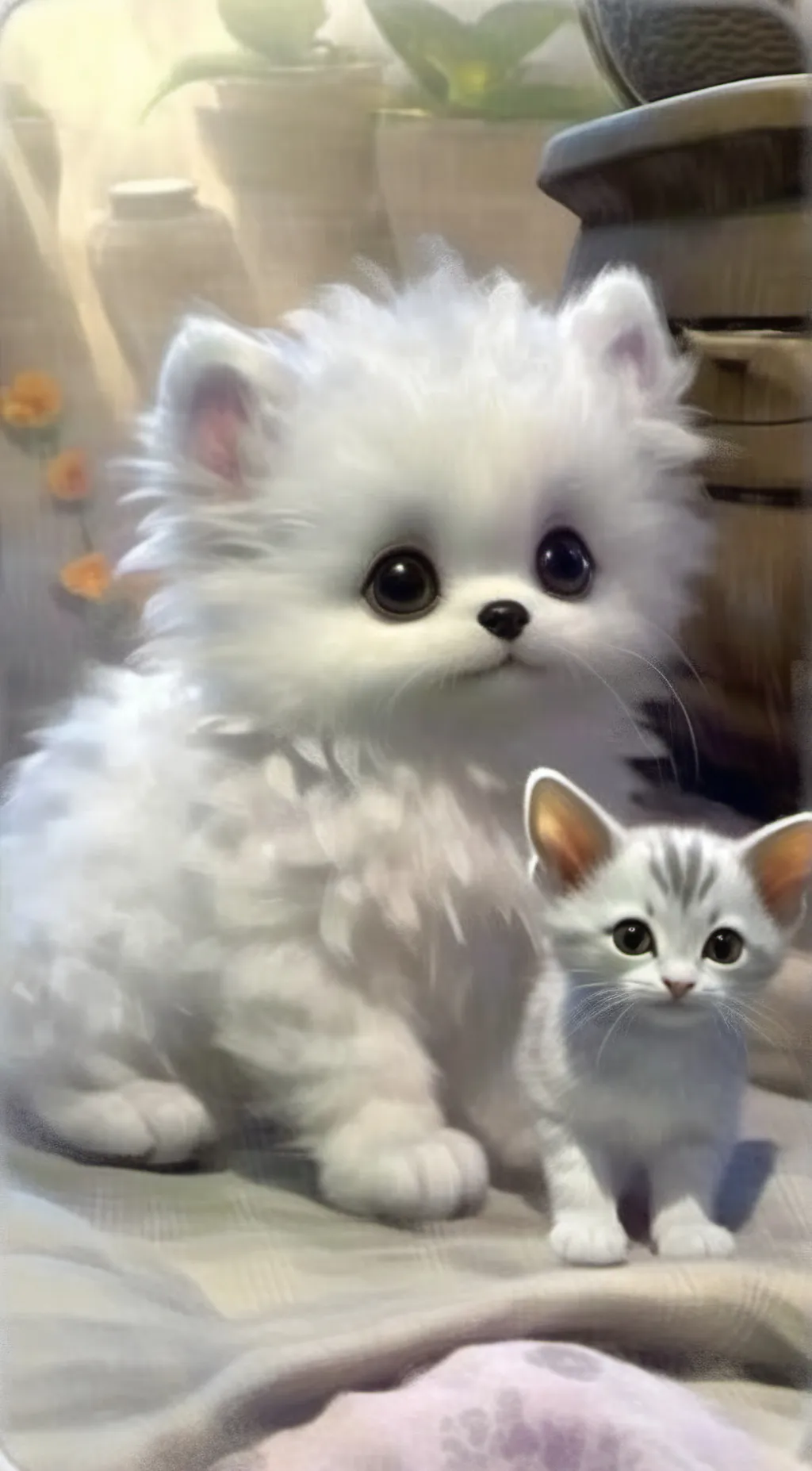 ai character: Dog background