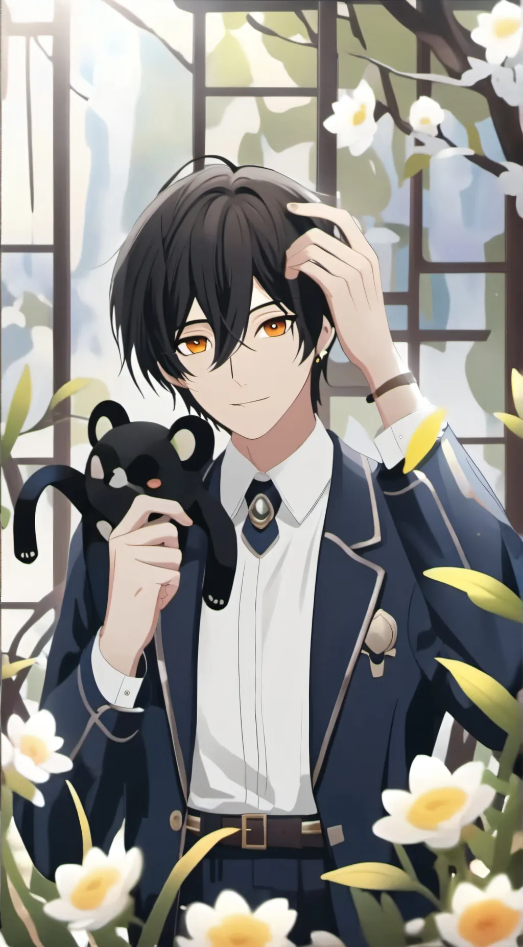 ai character: Titan background