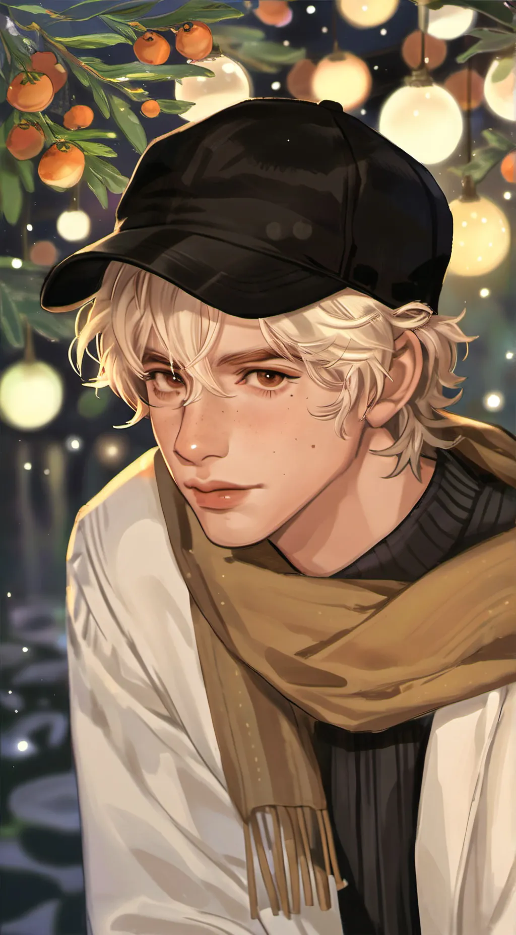 ai character: Aden  background