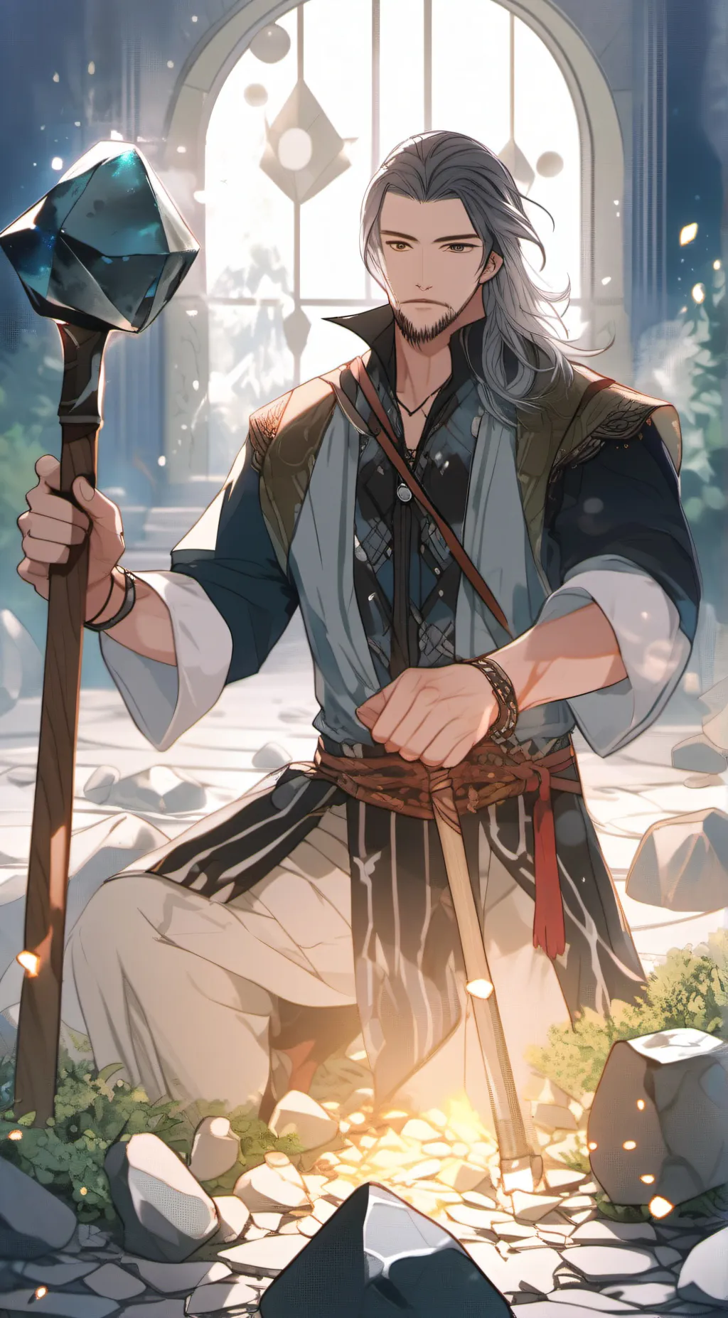 ai character: Botan background