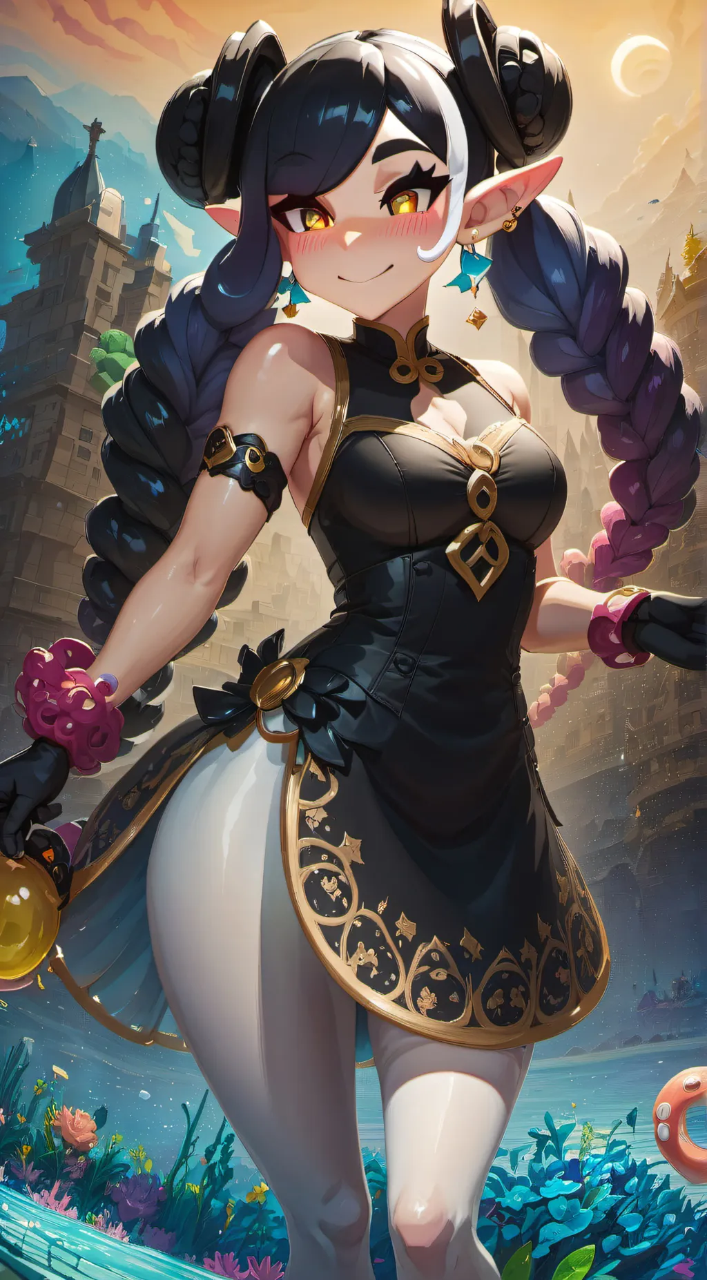 ai character: Callie  background