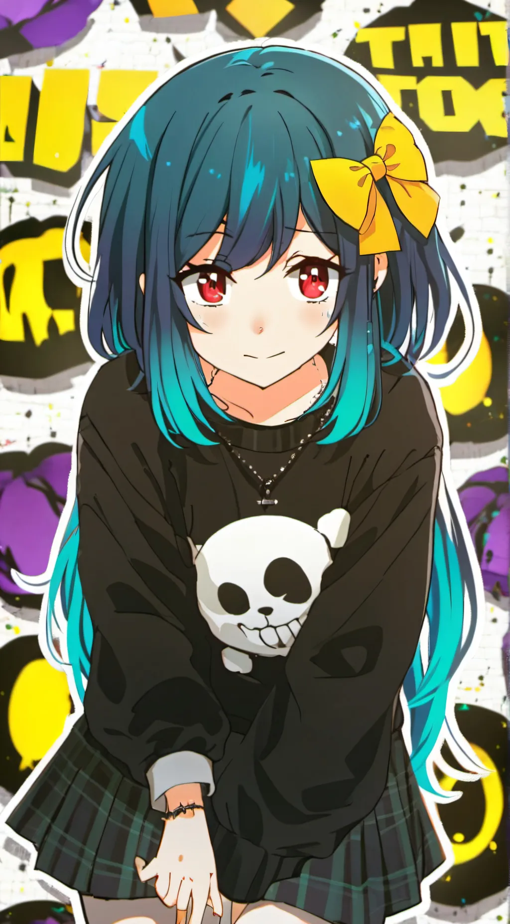 ai character: Sprinkle background