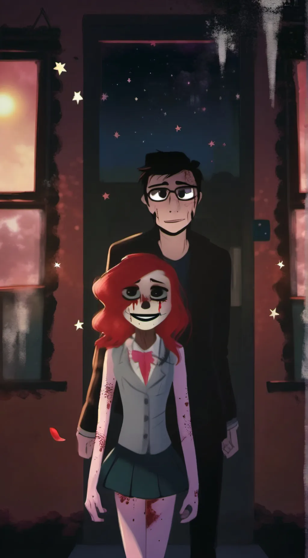 ai character: Dogday  background