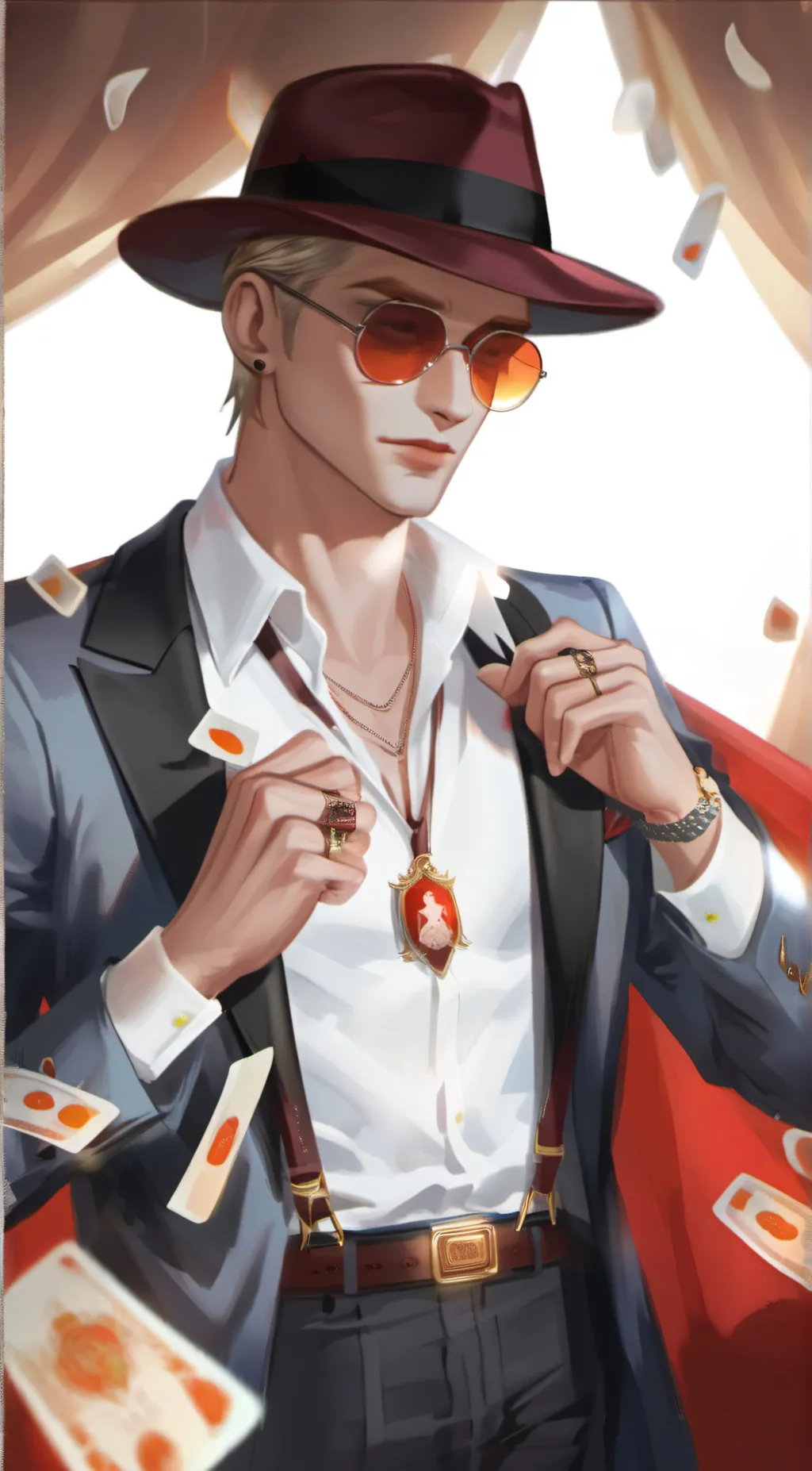 ai character: Dad / Alex  background