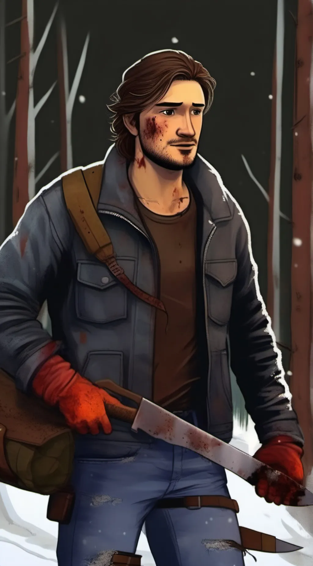 ai character: [TWDG] Luke background